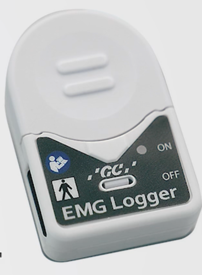 東京の歯医者、高輪歯科の睡眠歯科医療サービス、オーラルスリープ™の睡眠筋電計