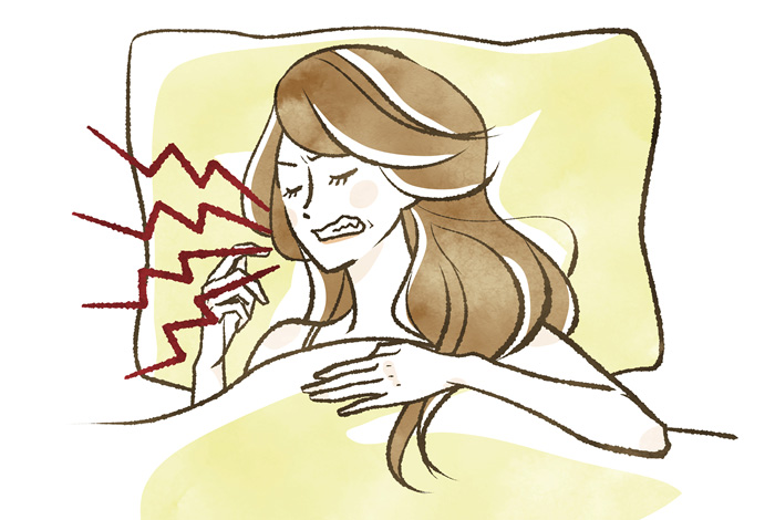 東京の歯医者、高輪歯科の睡眠歯科医療サービス、オーラルスリープ™の睡眠筋電計